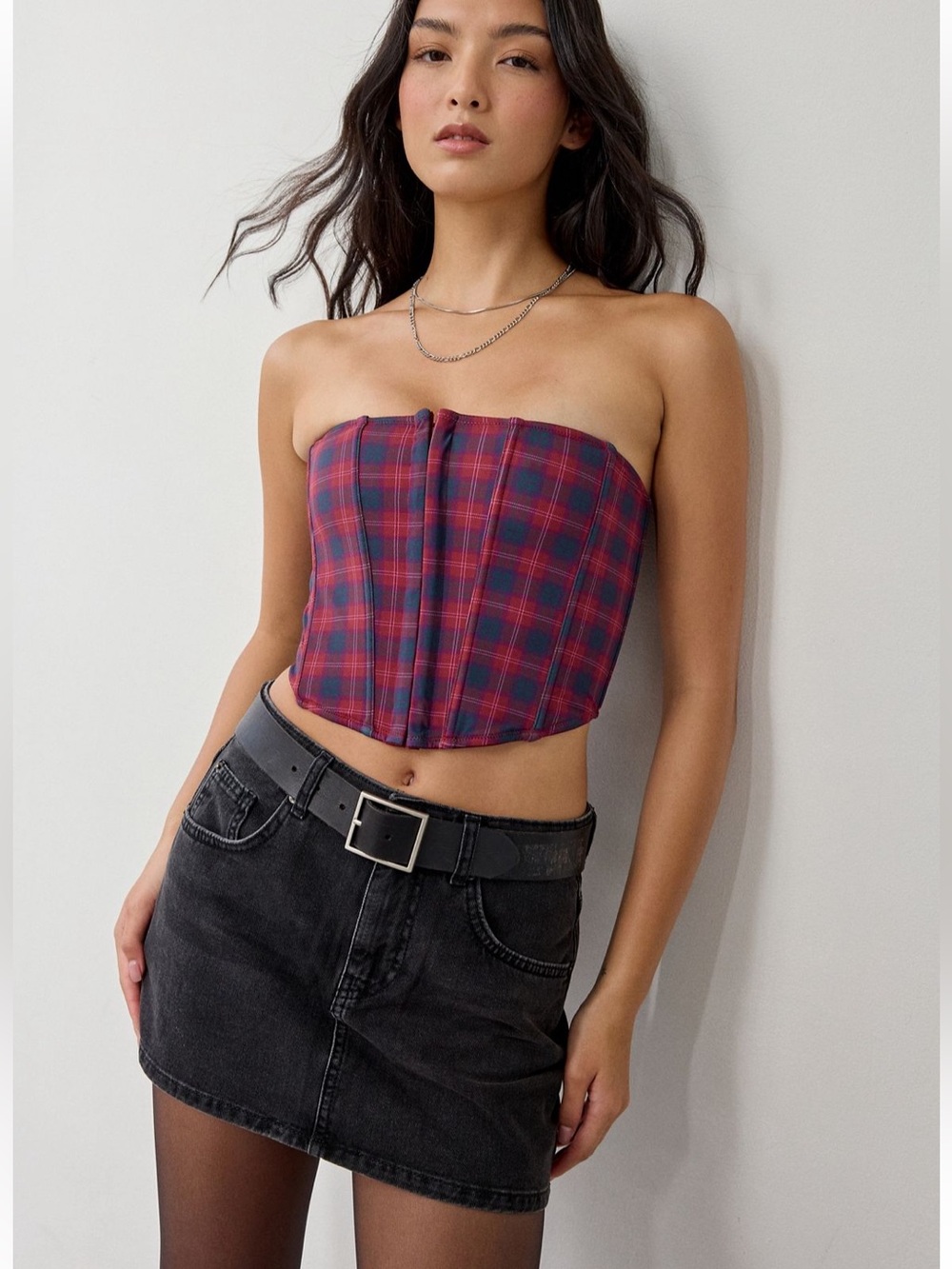 NWT Urban Outfitters Out From Under Afterglow Strapless Bustier Top S